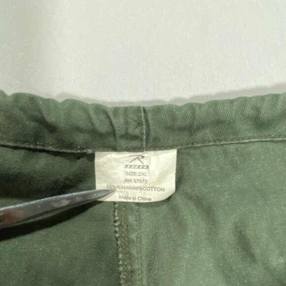 Rothco Womens 2XL Olive Green Tactical Cargo Pants With Drawstring Waist & Ankle - Picture 4 of 12
